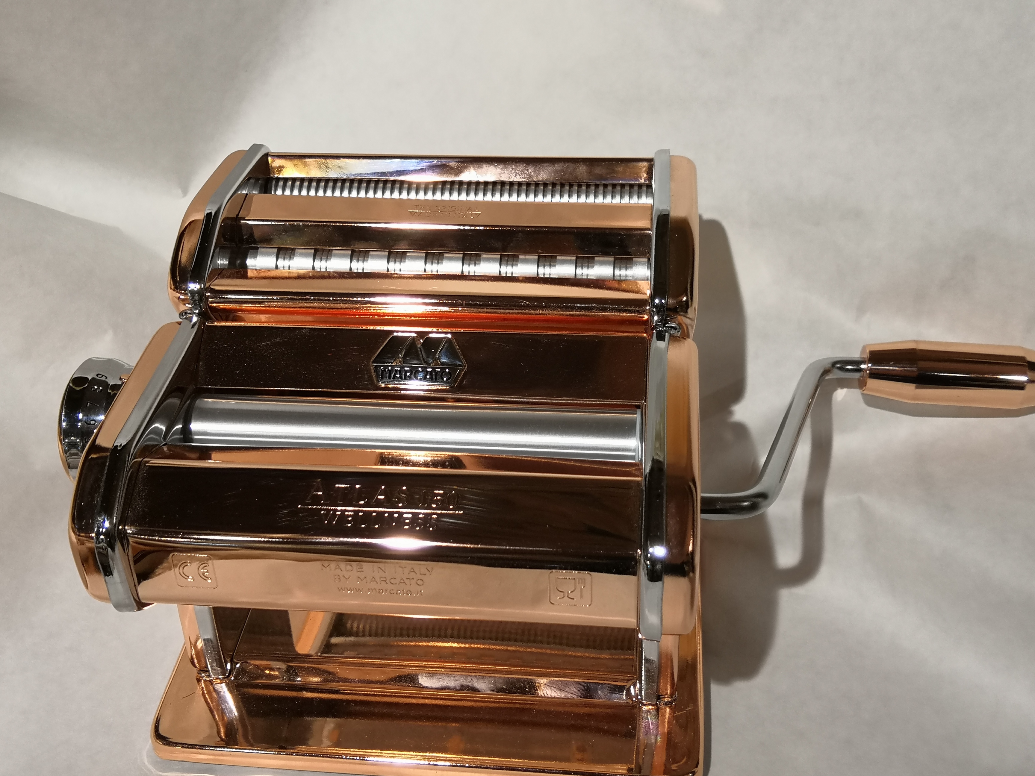 Copper Marcato Atlas 150 Pasta Machine